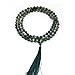 OVALBUY Hand Knotted Agate 6mm 108 Beads Buddhist Prayer Japa Mala for Meditation