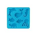 Kikkerland Ice Tray, Under The Sea, Blue