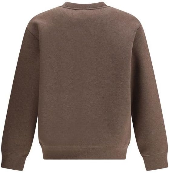 NF0A8AMA2QI M Crew Neck Relaxed Sweatshirt T-Shirt Uomo Smokey Brown Heather Taglia L