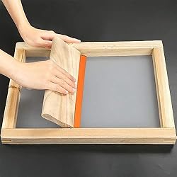 6 PCS 6 Sizes Screen Printing Squeegee,3 Sizes 75