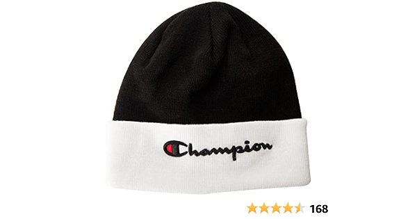 black and white champion beanie Off 74 