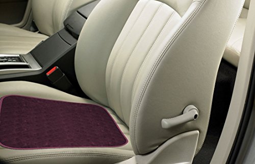 Americare Absorbent Washable Waterproof Seat Protector Pads 21"x22" - Burgundy