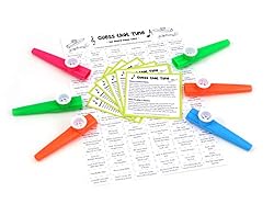 Guess That Tune Party Game Favors - Set of six