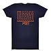 Strange Cargo Men's Chicago 1985 Championship Formula Bears Parody T-Shirt XL Navy
