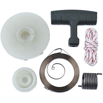 Kit Riparazione Avviamento Per Motosega Husqvarna: Puleggia, Molla, Maniglia E Corda (Ricambio 503859601) - 3