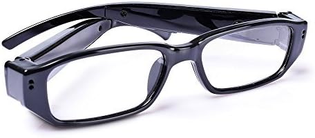 Hidden camera Fashion Spy Cameras Eyeglasses Covert Camera Loop Video Recorder Digital Camcorder [ 8GB Included ]