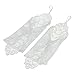 Wedding Bridal Elastic Elbow Lace Satin Gloves Ladies Elegant Party Dress Gloves
