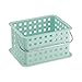 iDesign Spa BPA-Free Plastic Small Stackable Basket with Handle - 9.25
