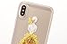 Urberry iPhone X Case, iPhone X Bling Case, Wedding Girl Design Shock-proof Case for iPhone X with a Free Screen Protector (Gold)