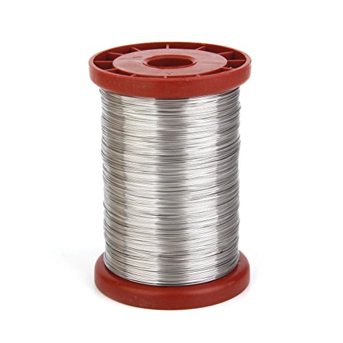 NUOLUX 0.5mm 500G Stainless Steel Wire for Hive Frames Beekeeping Tool