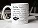 MAUAG Fathers Day Funny Dad Coffee Mug - Thanks 4 Putting up with a Spoiled... Love, Your Favorite Best Birthday Gifts for Dad, White 11 Oz