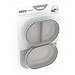 SureFlap Mat & Bowl Set (Grey) for Cats - Modern Pet Bowls - 2 Bowls, 1 Mat - Keeps Food Fresh - Separate Food Types