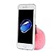 iPhone 8 Plus Case, iPhone 7 Plus Case for Girls, Cute Fashion Fluffy Fur Ball Bowknot with Ultra Slim-Fit Anti-Scratch Mirror Back TPU Case Cover for iPhone 7 Plus(2016)/ iPhone 8 Plus(2017)(Pink)