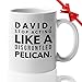 TV Sitcom Coffee Mug 11 oz White, Disgruntled Pelican Hilarious Canadian Series