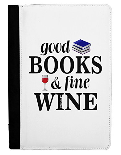 TooLoud Good Books and Fine Wine Ipad Mini Fold Stand Case - Black