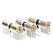 6pcs Practice Lock Set OKPOW Lock Set Crystal Visible Cutaway Common Lock Types for Locksmith Training Different Types of Padlock