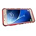 K-Xiang (2016 Version, (Armor Series) Heavy Duty Protection Hybrid Shockproof Dual Layer Protective Case Cover with Stand for Samsung Galaxy J7, Red