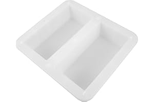 FAVOMOTO Rectangle Dutch Brick Mold 20x10x6.2cm Cement Paver Mold for Outdoor Garden Pathway and Balcony