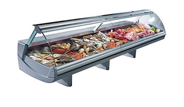 arneg nevera vitrina Aspen 2 Pescado 3125 : Amazon.es ...