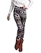 HDE Women Winter Knit Leggings Fleece Line Nordic Design Thermal Insulated Pants