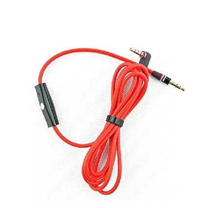 3.5MM Connector Control Talk Cable Mic For Monster Beats By Dr. Dre SOLO HD Headphone Headset Earphone