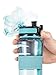 SWIG SAVVY 22 oz Tritan Water Bottle Eco Friendly & BPA-Free Plastic,Leak Free One-Click Flip Top open Ideal For Sports Yoga, Camping, Biking, Jogging (Green)