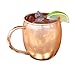 Copper Barrel Mug for Moscow Mules - 16 oz - 100% Pure Copper Mug by Alchemade - Includes FREE E-Recipe book
