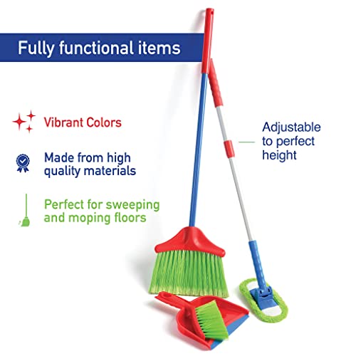 Play22 Kids Cleaning Set 4 Piece – Toy Cleaning Set for Toddler photo 11