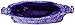 Vera Bradley Women's Cotton Double Zip Mailbag Crossbody Purse, Lilac Tapestry, One Size