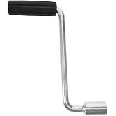 DOITOOL Hand-Crank Rocker Trailer Jack Crank Handle Extension for Rv Stabilizer and Trailer Leveling Tool 9.45 Inch Durable Truck Accessory for Outdoor Camping