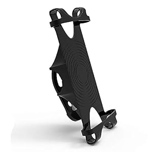 Image of CiCiCat Bike Phone Holder,Universal Bike & Motocycle Smartphone Mount, Anti-Slip Design Easy Installation for Huawei P20, iPhone x/8/8 Plus. (Black, Bike Phone Holder)