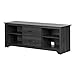 South Shore Fusion TV Stand with Drawers, Gray Oak,