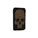 Punisher Skull Viking Morale Patches PVC 3D Military Tactical Velcro Patch (Coyote Brown)