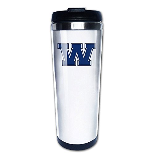 KO Word Art Letter W Stainless Steel Mug / Coffee Thermos & Vacuum Flask 400 ML