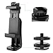 ohCome Phone Tripod Mount Universal Smartphone Tripod Adapter with Camera Hot Shoe Mount 1/4