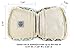 Double Creek Bible Case Cover for Women Organizer with Handles and Pockets Let Your Faith Be Bigger Than Your Fears
