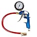 Wonderoto Tire Inflator with Gauge with Maximum 150 Psi- Great Handle-Easy to Use- Work with all Tires-Color Blue and Red
