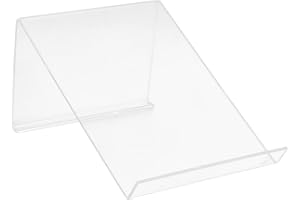 SEWACC Acrylic Phone Stand Cellphone Holder Display Stand for Landline and Tablet Office Home Use