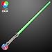 Expandable Light Up Magic Wizard Staff / Sword With Crystal Ball