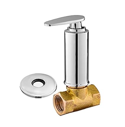 IDG Decent DS 2124 Brass Concealed Stop Cock Tap (Chrome)