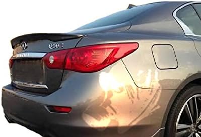 2014 & up Infiniti Q50 Factory Style Spoiler - Painted or Primed : A1 Primer (you paint)