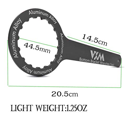 Caija-H Bicycle Bottom Bracket Removal Tool Bike Wrench Installation Tool for Shimano Alivio BB52 BB51 SM-BB91 SM-BB70 BB109 30SH