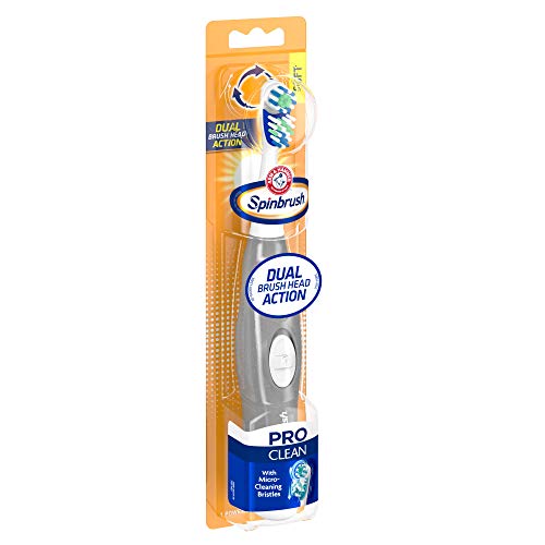 Arm & Hammer Spinbrush Pro Series Daily Clean Battery Toothbrush, Soft