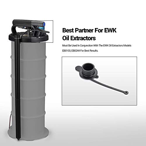 EWK Sealing Cap for Pneumatic/Manual 6.5 & 15 Liter Oil Changer Vacuum Fluid Extractor Pump Tank Remover - Thumbnail 5