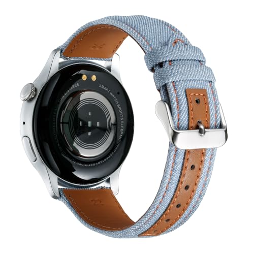 Spannender Preis: Triblanc 20mm Denim Canvas Armband... für 12,77€ Jetzt checken!