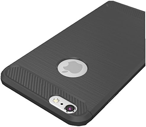 Iphone 6 Plus/6S Plus 5.5"Inch ,Alberoo Ultra-Thin Unti-Slip Flexible Premium Slim Fit TPU Case Cover for Apple (Gray Iphone 6 Plus/6S Plus)