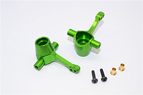 HPI Crawler King Upgrade Parts Aluminum Front/Rear Knuckle Arm - 1Pr Set Green