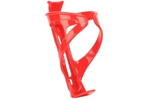 UIVXXUD Lightweight Bicycle Water Bottle Holder - Secure, Versatile, and Stylish Bike Universal Drink Cage, Cycling, Road/Mountain Bikes (Red)