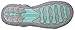 Skechers Women's Reggae Decked Out Flat Sandal, Grey, 9 M US