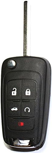 NEW For Chevy GM Replacement Switchblade Flip Key 5 Buttons Remote Fob 13504199